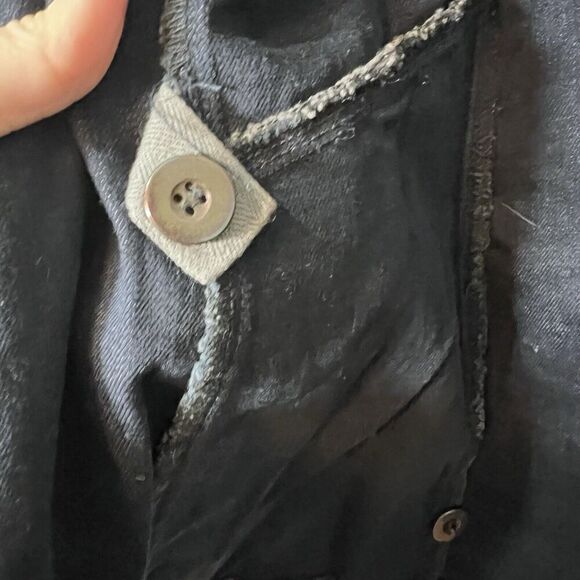 Prairie Underground Lagenlook Prince Blazer Jacket Size Small Organic Cotton - Picture 13 of 14